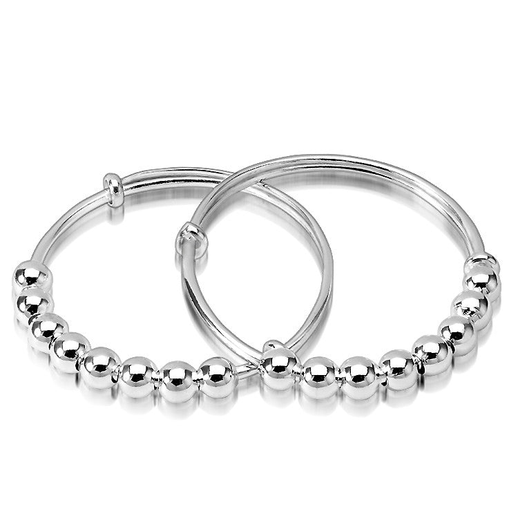 925 sterling silver handmade plain shiny baby bangle bracelet kada,  excellent gifting kids bracelet stylish gifting kada nsk532 | TRIBAL  ORNAMENTS
